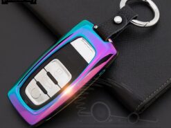 Cover Chiave/telecomando per AUDI A4L A6L A5 A7 A8 Q5 Q7 S5 S6 S7 s8 5 Cover Chiave/telecomando per AUDI A4L A6L A5 A7 A8 Q5 Q7 S5 S6 S7 s8 - In lega di zinco Custodia protettiva del Sacchetto di Chiave Dell automobile Misura per AUDI A4L 3