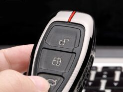 Cover Chiave/telecomando per Ford 4 Cover Chiave/telecomando per Ford - In lega di zinco Remote Control Car Keychain Caso Della Copertura Chiave Per Ford Focus MK3 2