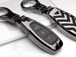 Cover Chiave/telecomando per Ford 7 Cover Chiave/telecomando per Ford - In lega di zinco Remote Control Car Keychain Caso Della Copertura Chiave Per Ford Focus MK3 5