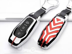 Cover Chiave/telecomando per Ford Edge 6 Cover Chiave/telecomando per Ford Edge - In lega di zinco Smart Car Auto Caso Chiave A Distanza Dell automobile di Protezione Chiave 4