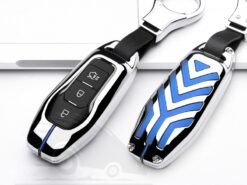 Cover Chiave/telecomando per Ford Edge 7 Cover Chiave/telecomando per Ford Edge - In lega di zinco Smart Car Auto Caso Chiave A Distanza Dell automobile di Protezione Chiave 5