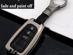 Cover Chiave/telecomando per Toyota Camry Corolla C-HR CHR Prado 2018 4 Cover Chiave/telecomando per Toyota Camry Corolla C-HR CHR Prado 2018 - In lega di zinco di Chiave Dell automobile di Caso Della Copertura Del Supporto Borsette Catena 2