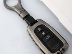 Cover Chiave/telecomando per Toyota Camry Corolla C-HR CHR Prado 2018 5 Cover Chiave/telecomando per Toyota Camry Corolla C-HR CHR Prado 2018 - In lega di zinco di Chiave Dell automobile di Caso Della Copertura Del Supporto Borsette Catena 3