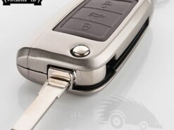 Cover Chiave/telecomando per Volkswagen VW Golf 4 5 6 7 R Passat B5 B6 B7 jetta mk5 mk6 MK7 Tiguan Touran Polo Beetle Skoda 5 Cover Chiave/telecomando per Volkswagen VW Golf 4 5 6 7 R Passat B5 B6 B7 jetta mk5 mk6 MK7 Tiguan Touran Polo Beetle Skoda - In lega di zinco di Chiave Dell automobile di Caso Della Copertura Per Volkswagen VW Golf 3