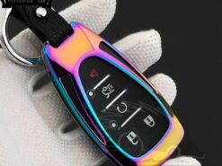 Cover Chiave/telecomando per 2016-2017 Chevrolet 5 Cover Chiave/telecomando per 2016-2017 Chevrolet - In lega di zinco di Chiave Dell automobile di Caso Per 2016 2017 Chevrolet Malibu XL 3