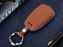 Cover Chiave/telecomando per chevrolet 5 Cover Chiave/telecomando per chevrolet - In lega di zinco di Chiave Dell automobile di cuoio Coperture Caso Fob Borsette Per chevrolet 3