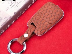 Cover Chiave/telecomando per Volkwagen 6 Cover Chiave/telecomando per Volkwagen - In lega di zinco di Protezione in pelle Chiave A Distanza Della Copertura di Caso Per 4