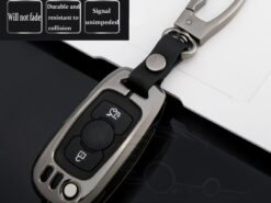 Buick 2017 Verano Car Styling Accessori - In lega di zinco di Vibrazione Pieghevole Chiave Della Pelle Borsette Auto Chiave A Distanza Della 2