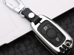 Buick 2017 Verano Car Styling Accessori - In lega di zinco di Vibrazione Pieghevole Chiave Della Pelle Borsette Auto Chiave A Distanza Della 3