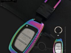 Cover Chiave/telecomando per Hyundai IX25/IX35 3 Cover Chiave/telecomando per Hyundai IX25/IX35 - In lega di zinco di trasporto di Telecomando Auto Chiave Della Catena Chiave Dell automobile Della 1