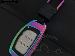 Cover Chiave/telecomando per Hyundai IX25/IX35 4 Cover Chiave/telecomando per Hyundai IX25/IX35 - In lega di zinco di trasporto di Telecomando Auto Chiave Della Catena Chiave Dell automobile Della 2