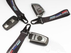 Cover Chiave/telecomando per BMW M Performance 1 3 5 6 7 X1 X3 X5 x6 E46 E39 E36 E90 E30 F10 F30 - Lastest disegno di Nylon anello chiave della catena chiave dell automobile per BMW M Performance 1 1