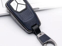 Cover Chiave/telecomando per Audi New A4 A5 A6 Q7 2017-2018 6 Cover Chiave/telecomando per Audi New A4 A5 A6 Q7 2017-2018 - Leather alloy Key Cover Key Case for Audi New A4 A5 A6 Q7 2017 2018 Auto 4