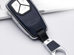 Cover Chiave/telecomando per Audi New A4 A5 A6 Q7 2017-2018 7 Cover Chiave/telecomando per Audi New A4 A5 A6 Q7 2017-2018 - Leather alloy Key Cover Key Case for Audi New A4 A5 A6 Q7 2017 2018 Auto 5