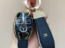 Cover Chiave/telecomando per Mercedes Benz CLA200 CLA250 C200 C250 C300 E250 S450 W176 W205 W204 6 Cover Chiave/telecomando per Mercedes Benz CLA200 CLA250 C200 C250 C300 E250 S450 W176 W205 W204 - Mercedes Benz Car Key Sheathing CLA200 CLA250 C200 C250 C300 E250 S450 W176 W205 W204 portachiavi 4