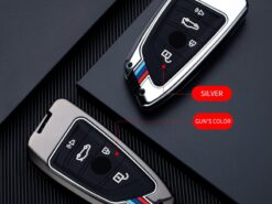 Cover Chiave/telecomando per BMW F20 G20 G30 G05 F15 F16 F30 F39 F48 X5 X6 530 525 118i 320i - Metal Car Smart Key Case Cover For BMW F20 G20 G30 G05 F15 F16 F30 F39 3