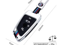 Cover Chiave/telecomando per BMW F20 G20 G30 G05 F15 F16 F30 F39 F48 X5 X6 530 525 118i 320i - Metal Car Smart Key Case Cover For BMW F20 G20 G30 G05 F15 F16 F30 F39 4