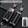 Cover Chiave/telecomando per Gac Trumpchi GS3 GS4 GS5 GS7 GS8 GA3 GA4 GA5 GA6 GA8 M6 M8 - Metal Car Smart Key Case Cover For Gac Trumpchi GS3 GS4 GS5 GS7 GS8 GA3 GA4