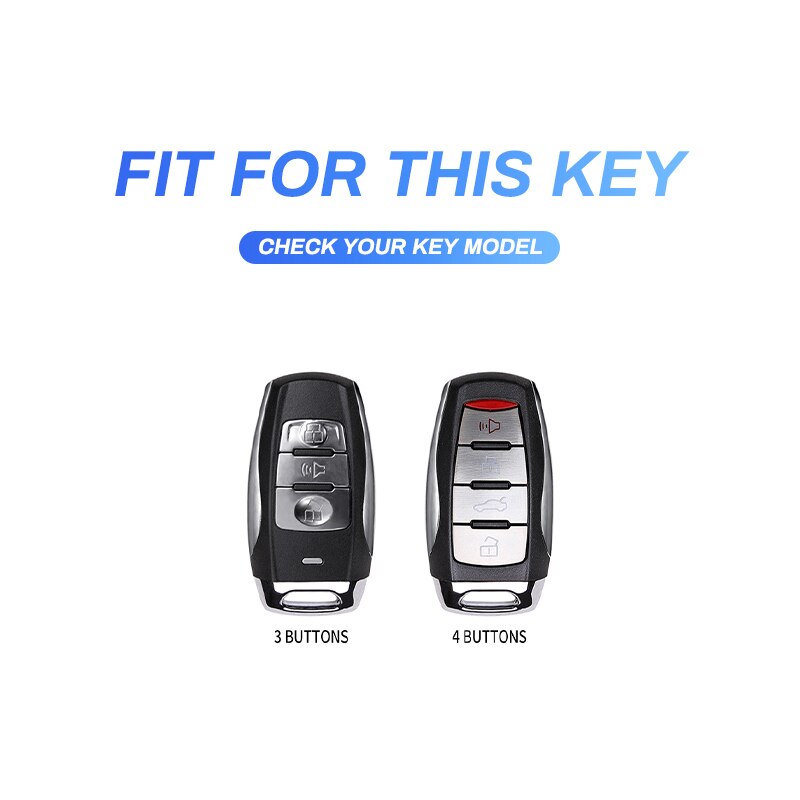 Metal-Car-Smart-Key-Case-Cover-For-Great-Wall-Haval-Hover-H1-H4-H6-H7-H9-2 Cover Chiave/telecomando per Great Wall Haval Hover H1 H4 H6 H7 H9 F5 F7 H2S GMW - Metal Car Smart Key Case Cover For Great Wall Haval Hover H1 H4 H6 H7 H9 2