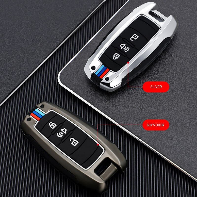 Metal-Car-Smart-Key-Case-Cover-For-Great-Wall-Haval-Hover-H1-H4-H6-H7-H9 Cover Chiave/telecomando per Great Wall Haval Hover H1 H4 H6 H7 H9 F5 F7 H2S GMW - Metal Car Smart Key Case Cover For Great Wall Haval Hover H1 H4 H6 H7 H9