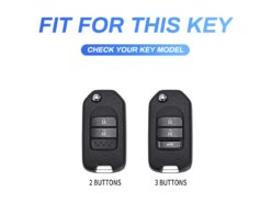 Cover Chiave/telecomando per Honda Civic CR-V Accord Jade Odyssey Crider Remote 5 Cover Chiave/telecomando per Honda Civic CR-V Accord Jade Odyssey Crider Remote - Metal Car Smart Key Case Cover For Honda Civic CR V Accord Jade Odyssey Crider Remote 3