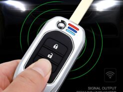 Cover Chiave/telecomando per Honda Civic CR-V Accord Jade Odyssey Crider Remote 7 Cover Chiave/telecomando per Honda Civic CR-V Accord Jade Odyssey Crider Remote - Metal Car Smart Key Case Cover For Honda Civic CR V Accord Jade Odyssey Crider Remote 5
