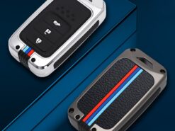 Cover Chiave/telecomando per Honda Civic CRV CR-V Odyssey CIty Accord URV UR-V Jade - Metal Car Smart Key Case Cover For Honda Civic CRV CR V Odyssey CIty Accord URV 3