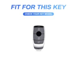 Cover Chiave/telecomando per Mercedes Benz A C E S G GLS Class W177 W205 W213 W222 G63 X167 AMG 5 Cover Chiave/telecomando per Mercedes Benz A C E S G GLS Class W177 W205 W213 W222 G63 X167 AMG - Metal Car Smart Key Case Cover Mercedes Benz A C E S G GLS Class W177 3