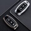 Cover Chiave/telecomando per Nissan Qashqai Juke J10 J11 X-Trail T31 T32 Kicks Tiida Pathfinder For Infiniti Q50 - Metal Car Smart Key Case Cover Shell Fob For Nissan Qashqai Juke J10 J11 X Trail