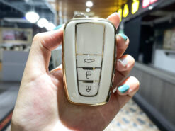 Cover Chiave/telecomando per Toyota Camry RAV4 C-HR Corolla Prius CHR Altis Land Cruiser Prado - Moda TPU copertura della cassa chiave a distanza dell automobile Shell Fob per Toyota Camry RAV4 3