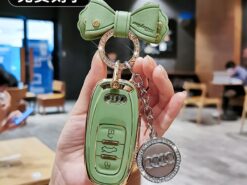 Cover Chiave/telecomando per Audi A4 A5 A6 A7 Q3 Q5 Q7 B7 B8 B9 - Moda durevole TPU Car Remote Smart Key Cover Case Shell per Audi A4 A5 A6 A7 2