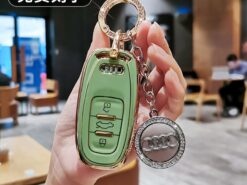 Cover Chiave/telecomando per Audi A4 A5 A6 A7 Q3 Q5 Q7 B7 B8 B9 - Moda durevole TPU Car Remote Smart Key Cover Case Shell per Audi A4 A5 A6 A7 4