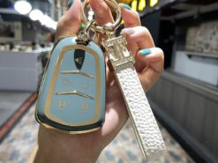 Cover Chiave/telecomando per Cadillac XT5 XT4 CT6 XT6 ATS XTS 7 Cover Chiave/telecomando per Cadillac XT5 XT4 CT6 XT6 ATS XTS - Morbido TPU colorato portachiavi a distanza per auto Cover Cover Shell per Cadillac XT5 XT4 CT6 5