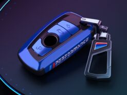 Cover Chiave/telecomando per BMW 3 4 5 serie 320i 530i 550i F20 F21 F30 F31 F25 F01 F02 - Nano galvanotecnica PC Car Smart Key Fob Cover per BMW 3 4 5 serie 320i 530i 2