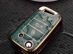 Cover Chiave/telecomando per VW Volkswagen Golf 7 MK7 Tiguan MK2 per Seat Ateca Leon FR Ibiza Skoda Octavia Kodiaq 5 Cover Chiave/telecomando per VW Volkswagen Golf 7 MK7 Tiguan MK2 per Seat Ateca Leon FR Ibiza Skoda Octavia Kodiaq - New TPU Car Flip Key Case Cover Shell For VW Volkswagen Golf 7 MK7 Tiguan MK2 3