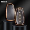 Cover Chiave/telecomando per Chevrolet Chevy Camaro Cruze Malibu Sonic Volt Tracker Spark Bolt Trax Keyless - New TPU Car Remote Key Case Cover Shell Fob For Chevrolet Chevy Camaro Cruze Malibu Sonic