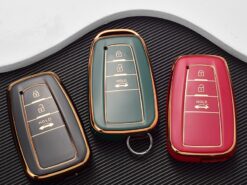 Cover Chiave/telecomando per Toyota Corolla Prius Camry CHR C-HR RAV4 Altis Land Cruiser Prado - New TPU Car Remote Key Case Cover Shell For Toyota Corolla Prius Camry CHR C HR 2