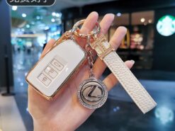 Cover Chiave/telecomando per Lexus NX GS RX IS ES GX LX RC 200 250 35 7 Cover Chiave/telecomando per Lexus NX GS RX IS ES GX LX RC 200 250 35 - New TPU PC Car Styling Key Cover Case Shell For Lexus NX GS RX IS ES 5