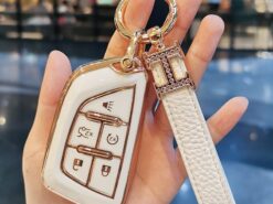 Cover Chiave/telecomando per Cadillac ATS CT6 CTS DTS XT5 Escalade ESV SRX STS XTS ELR 6 Cover Chiave/telecomando per Cadillac ATS CT6 CTS DTS XT5 Escalade ESV SRX STS XTS ELR - New fashion TPU Remote Key Cover Fob Case Shell per Cadillac ATS CT6 CTS DTS XT5 4