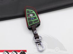 Cover Chiave/telecomando per BMW X5 F15 X6 F16 G30 7 Serie G11 x1 F48 F39 - Nottilucenti Cassa Chiave Dell automobile di Cuoio Chiave Copertura Chiave Borsette Protector per BMW X5 F15 4