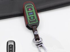 Cover Chiave/telecomando per Geely Emgrand EC7 RV 5 Cover Chiave/telecomando per Geely Emgrand EC7 RV - Nottilucenti caso Della Copertura di Chiave Dell automobile di Cuoio Portachiavi Accessori di Protezione della pelle 3