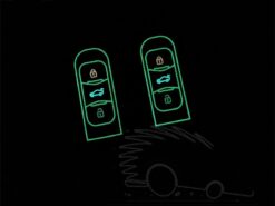 Cover Chiave/telecomando per Geely Emgrand EC7 RV 7 Cover Chiave/telecomando per Geely Emgrand EC7 RV - Nottilucenti caso Della Copertura di Chiave Dell automobile di Cuoio Portachiavi Accessori di Protezione della pelle 5