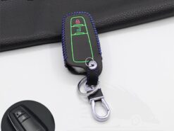 Cover Chiave/telecomando per Toyota Camry Corolla C-HR CHR Prado 2018 Chiave di Protezione 6 Cover Chiave/telecomando per Toyota Camry Corolla C-HR CHR Prado 2018 Chiave di Protezione - Nottilucenti di Chiave Dell automobile di cuoio del Supporto di Caso Della Copertura Borsette Catena Per 4
