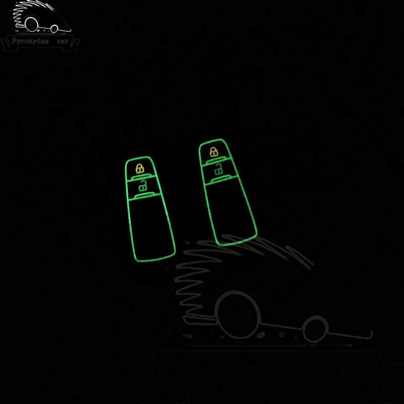 Nottilucenti-di-Chiave-Dell-automobile-di-cuoio-del-Supporto-di-Caso-Della-Copertura-Borsette-Catena-Per-5 Cover Chiave/telecomando per Toyota Camry Corolla C-HR CHR Prado 2018 Chiave di Protezione - Nottilucenti di Chiave Dell automobile di cuoio del Supporto di Caso Della Copertura Borsette Catena Per 5