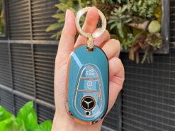 Cover Chiave/telecomando per Mercedes Benz 2021 classe C classe S W223 S500 C200 C260 S350 S400 S450 2021 6 Cover Chiave/telecomando per Mercedes Benz 2021 classe C classe S W223 S500 C200 C260 S350 S400 S450 2021 - Nuova custodia protettiva in Tpu per coperture chiave per Mercedes Benz 2021 classe C classe S 10