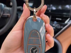 Cover Chiave/telecomando per Mercedes Benz 2021 classe C classe S W223 S350 S400 S450 S500 C200 C260 2021 6 Cover Chiave/telecomando per Mercedes Benz 2021 classe C classe S W223 S350 S400 S450 S500 C200 C260 2021 - Nuova custodia protettiva in Tpu per coperture chiave per Mercedes Benz 2021 classe C classe S 4