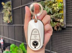 Cover Chiave/telecomando per Mercedes Benz 2021 classe C classe S W223 S500 C200 C260 S350 S400 S450 2021 5 Cover Chiave/telecomando per Mercedes Benz 2021 classe C classe S W223 S500 C200 C260 S350 S400 S450 2021 - Nuova custodia protettiva in Tpu per coperture chiave per Mercedes Benz 2021 classe C classe S 9