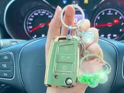 Cover Chiave/telecomando per VW Volkswagen Golf 7 MK7 MK2 4 Cover Chiave/telecomando per VW Volkswagen Golf 7 MK7 MK2 - Nuovo TPU Car Flip Key Case Cover Shell per VW Volkswagen Golf 7 MK7 MK2 Tiguan 2