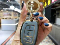 Cover Chiave/telecomando per Hyundai IX25 IX35 IX45 - Nuovo TPU Car Remote Key Case Cover Shell per Hyundai IX25 IX35 IX45 Tucson Sonata Santa 4