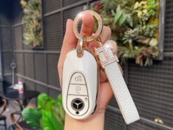 Cover Chiave/telecomando per Mercedes Benz classe C S C260 C300 S400 S450 S500 W206 W223 S350 7 Cover Chiave/telecomando per Mercedes Benz classe C S C260 C300 S400 S450 S500 W206 W223 S350 - Nuovo TPU Car Remote Key Case Cover Shell per Mercedes Benz classe C S C260 C300 5